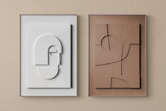 Calm Line Wall Art – 30 × 40 cm